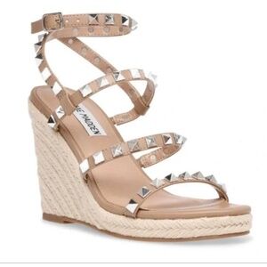 Steve Madden Tan/Beige Espadrille Sandals